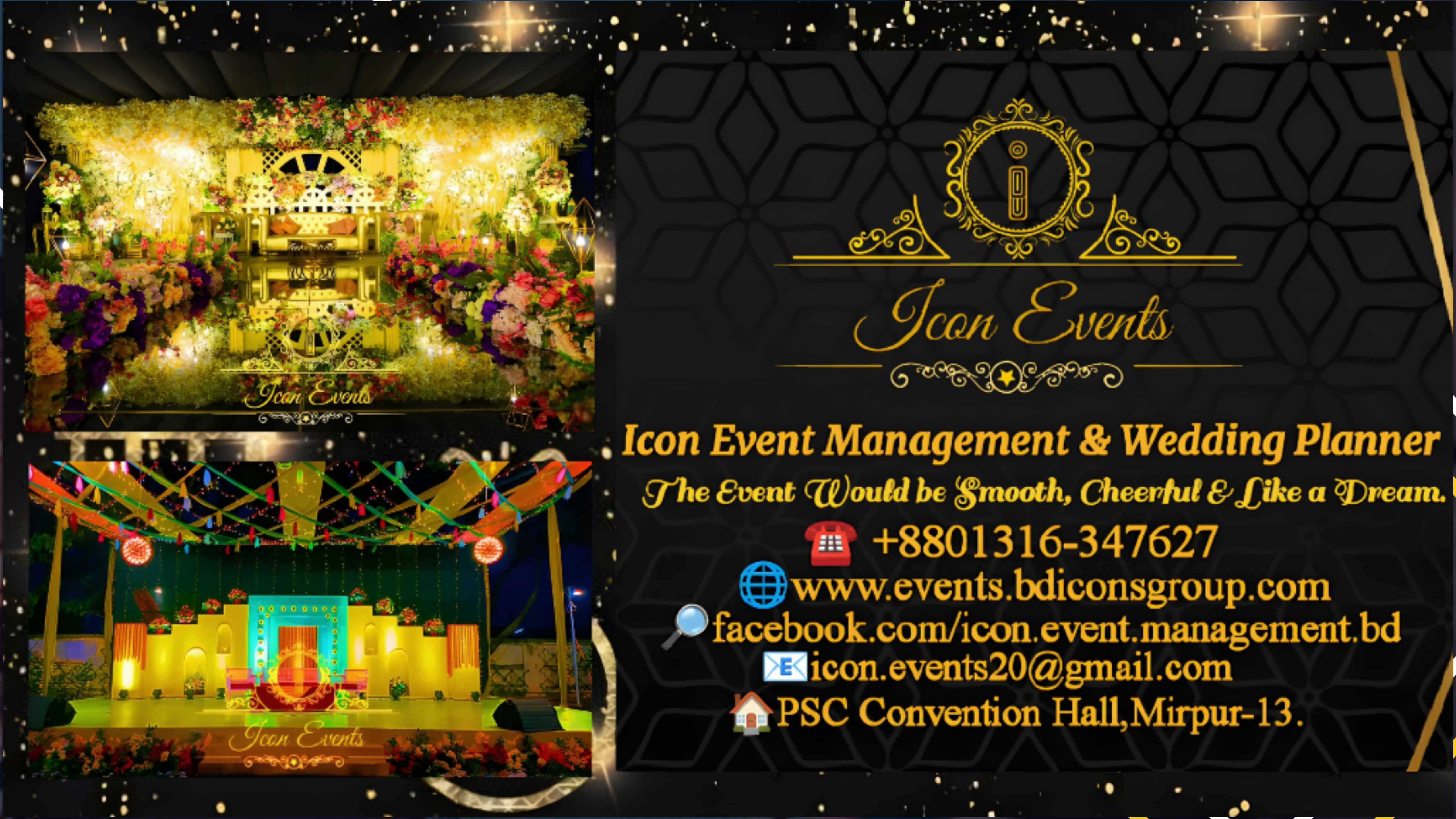 "Crafting Dreams into Reality: Icon Event Management & Wedding Planner's Expert Touch"